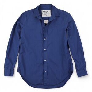 Frank & Eileen Women's Button-Down Shirt in Deep Blue